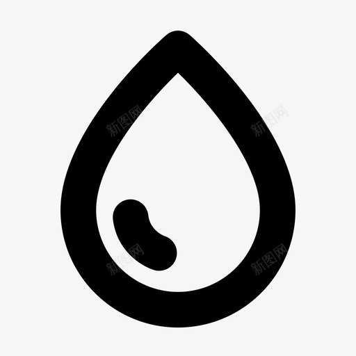 滴液漆图标svg_新图网 https://ixintu.com 水 液 滴 漆