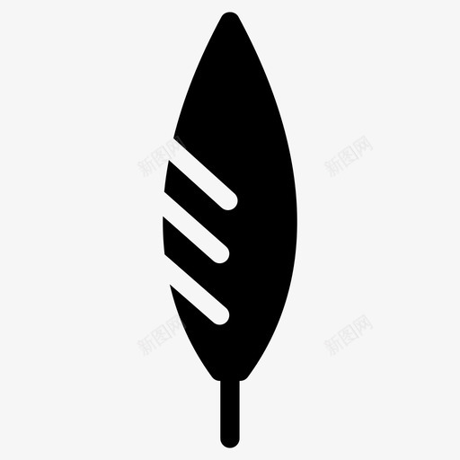 羽毛实心图标软svg_新图网 https://ixintu.com 实心图标 对象 对象实心 形状 插图 文字 标志 羽毛 羽毛笔 设计 软 鸟