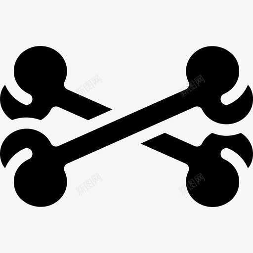 骨骼结构强壮图标svg_新图网 https://ixintu.com 人 人体 刚性器官 实心图标 强壮 形状 男人 男性 结构 身体部位实心 骨骼