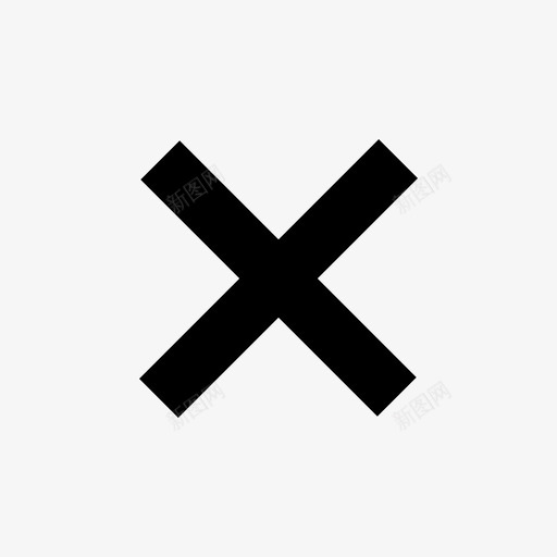 删除不允许禁止访问图标svg_新图网 https://ixintu.com 不 不允许 关闭 删除 取消 图标v1-字形集 拒绝 禁止访问 错误