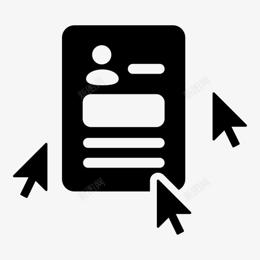 社交档案用户帐户标签图标svg_新图网 https://ixintu.com 显示 标签 流行 点击 用户帐户 社交媒体 社交档案 页面