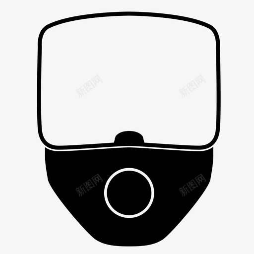 防毒面具面罩防护图标svg_新图网 https://ixintu.com 潜水 防护 防毒面具 面罩