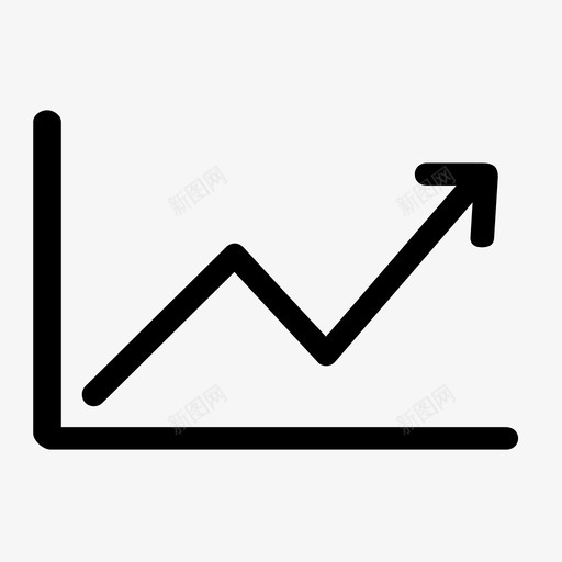 图表统计进度图标svg_新图网 https://ixintu.com 信息图 图表 折线图 绘图 统计 轴 进度