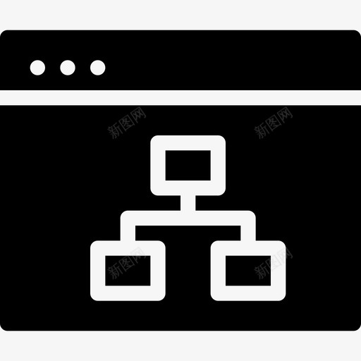 网络窗口设置形状图标svg_新图网 https://ixintu.com 共享 实心图标 形状 标志 用户界面 窗口-实体 站点 签名 网络窗口 网页 设置