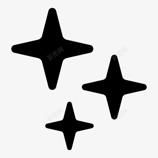 恒星天文学外太空图标svg_新图网 https://ixintu.com 外太空 天文学 恒星