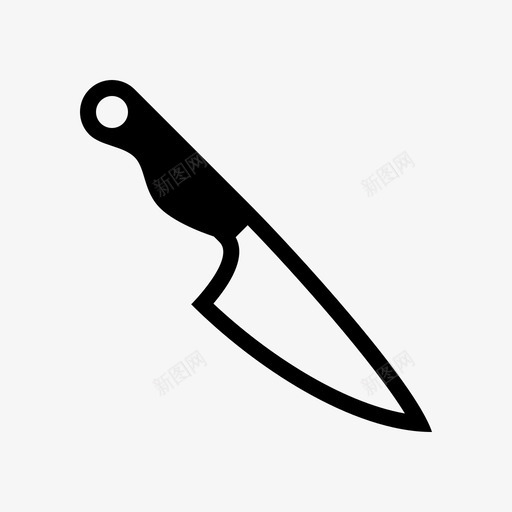 厨师刀工具锋利图标svg_新图网 https://ixintu.com 准备 切割 厨师刀 厨房 厨房工具 工具 烘焙 烹饪 锋利 食物