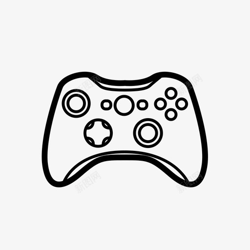 视频游戏控制器xbox360控制器xbox360图标svg_新图网 https://ixintu.com 360控制器 fun microsoft xbox360 xbox360控制器 娱乐 游戏 视频游戏 视频游戏控制器