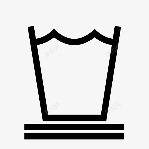 机洗精致翻滚纺织品图标svg_新图网 https://ixintu.com 干洗 护理 擦洗 机洗精致 纺织品 翻滚 衣物 说明书