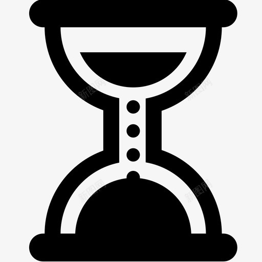 小玻璃鸡蛋计时器分钟图标svg_新图网 https://ixintu.com 分钟 小玻璃 沙子 秒 等待 鸡蛋计时器