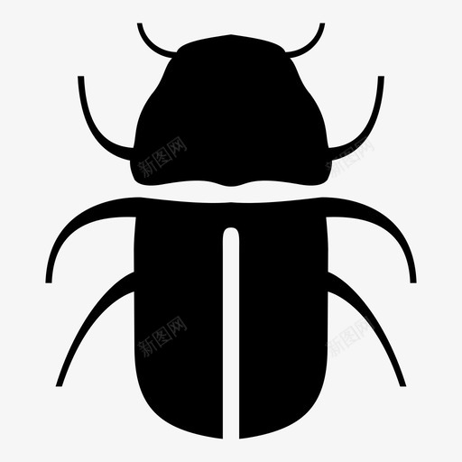 甲虫昆虫生物图标svg_新图网 https://ixintu.com 山松甲虫 昆虫 生物 甲虫 自然 虫害 野生动物