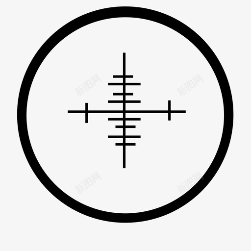 十字准线杀戮军用图标svg_新图网 https://ixintu.com 军用 十字准线 士兵 射击 杀戮 步枪 狙击 狩猎 猎人 瞄准镜