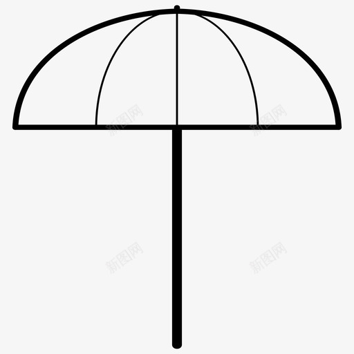 采购产品伞天气遮阳图标svg_新图网 https://ixintu.com 保持干燥 夏季 天气 天气保护 遮阳 采购产品伞 防晒 防雨 雨具