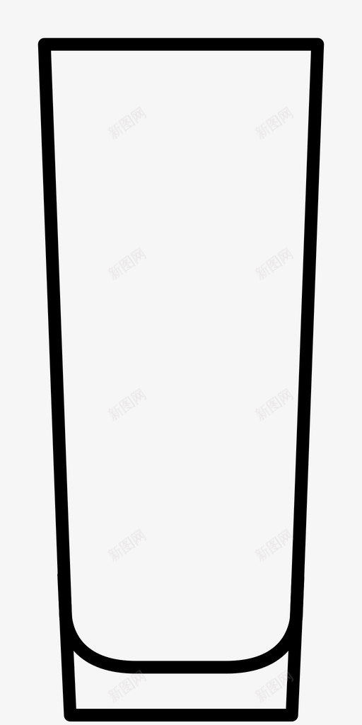 玻璃液体消耗水合物图标svg_新图网 https://ixintu.com 冷饮 柯林斯 水合物 消费 液体消耗 玻璃 酒吧 酒精 饮料