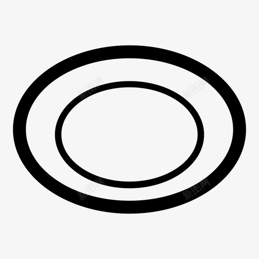 盘子上菜午餐图标svg_新图网 https://ixintu.com 上菜 午餐 干净盘子 晚餐 盘子 空盘子 组装