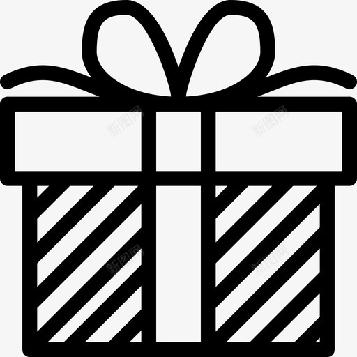 礼品盒礼品赠送图标svg_新图网 https://ixintu.com 丝带 像素 包装 物品 礼品 礼品盒 礼物 节日 赠送