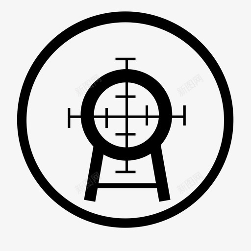 目标步枪步枪瞄准镜图标svg_新图网 https://ixintu.com 军事 十字准线 士兵 射击 杀戮 步枪 步枪瞄准镜 狙击手 目标 瞄准