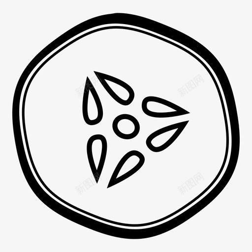 黄瓜蔬菜夏季图标svg_新图网 https://ixintu.com 健康零食 健康食品 夏季 杜松子酒 营养 蔬菜 零食 黄瓜