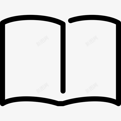 书学校看见图标svg_新图网 https://ixintu.com 书 学习 学校 工具 形状 教育 看见 符号 课本
