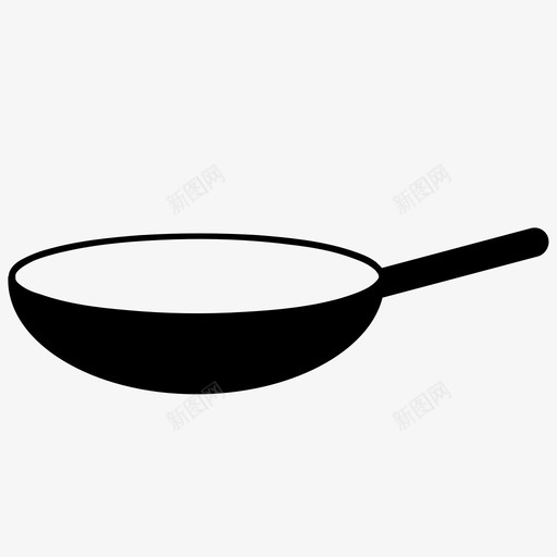 采购产品锅锅和平底锅厨房用具图标svg_新图网 https://ixintu.com 厨房用具 烹饪 煎锅 空锅 采购产品锅 锅和平底锅