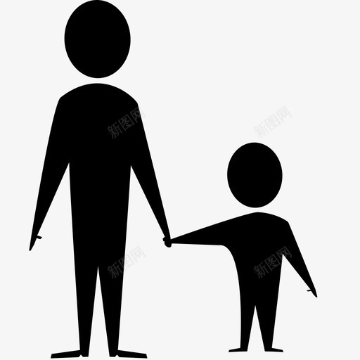 家庭儿子人图标svg_新图网 https://ixintu.com 为人父母 人 儿子 养育子女 医院队列 女儿 孩子 家庭 父亲和孩子 父母