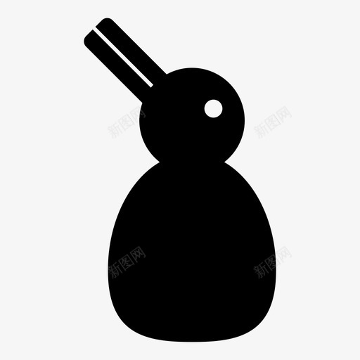 兔鸭错觉模棱两可鸭兔图标svg_新图网 https://ixintu.com 兔鸭错觉 双稳态 哺乳动物 心理学 模棱两可 歧义 知觉 鸭兔