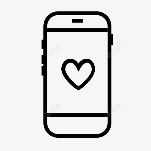 电话情人节浪漫图标svg_新图网 https://ixintu.com 形象 情人节 欲望 浪漫 激情 爱情 爱情日 电话