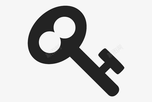 钥匙锁主图标svg_新图网 https://ixintu.com 主 安全 将军 打开 秘密 钥匙 锁