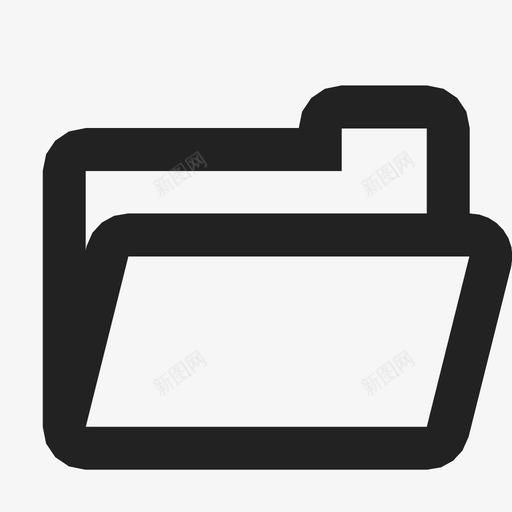 打开文件夹24px文件图标svg_新图网 https://ixintu.com 24px rica图标 地图 打开文件夹 打开的文件夹 文件 文件夹打开 界面 简单