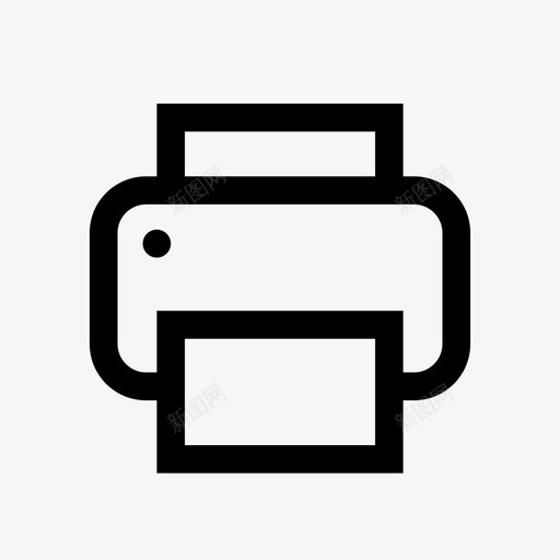 打印机标识身份图标svg_新图网 https://ixintu.com 个人 个人数据 信息 品牌 打印机 标识 获取 记录 详情 身份