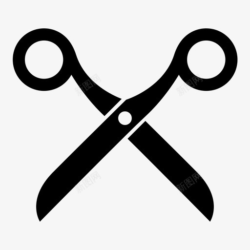 采购产品剪刀修剪供应图标svg_新图网 https://ixintu.com 供应 修剪 剪 办公室 学校 工艺 教室 艺术和工艺 采购产品剪刀