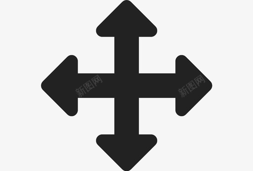 移动光标鼠标常规图标svg_新图网 https://ixintu.com 常规 移动光标 鼠标
