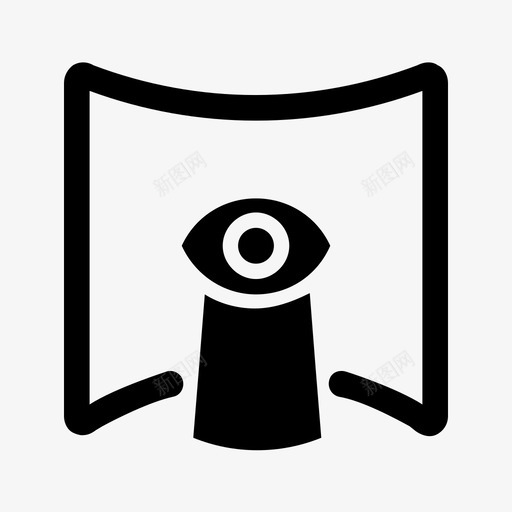 panopticon监视所有人边沁图标svg_新图网 https://ixintu.com panopticon 棱镜 监狱 监视 监视所有人 福柯 观察 警察 边沁