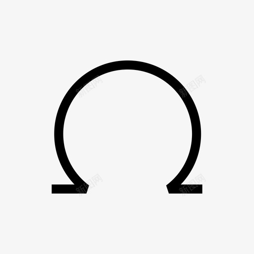 欧米茄文本格式文本编辑器图标svg_新图网 https://ixintu.com 文本格式 文本编辑 文本编辑器 格式化文本 欧米茄 编辑文本