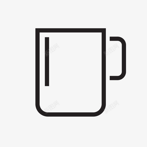 采购产品马克杯酒吧厨房用具图标svg_新图网 https://ixintu.com 厨房用具 杯子 玻璃 酒吧 采购产品马克杯 食品和饮料 餐厅 饮料