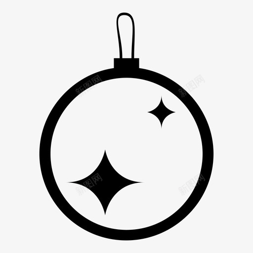 装饰品圣诞节星星图标svg_新图网 https://ixintu.com 叮当 圣诞系列 圣诞老人 圣诞节 帽子 星星 白天 秋天 装饰品 雪 魔术