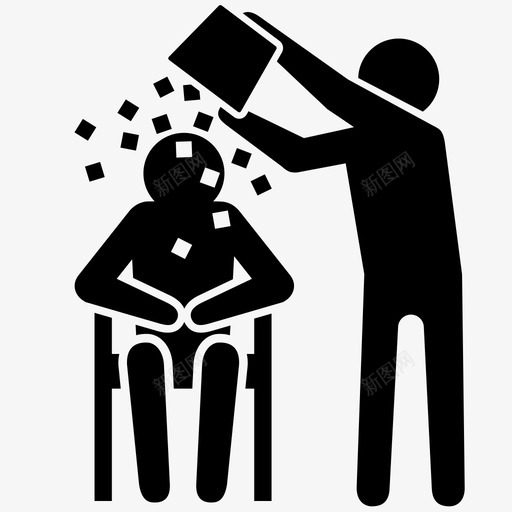 冰桶挑战卢盖瑞图标svg_新图网 https://ixintu.com als冰桶挑战 冰桶挑战 卢 桶挑战 疾病意识 盖瑞