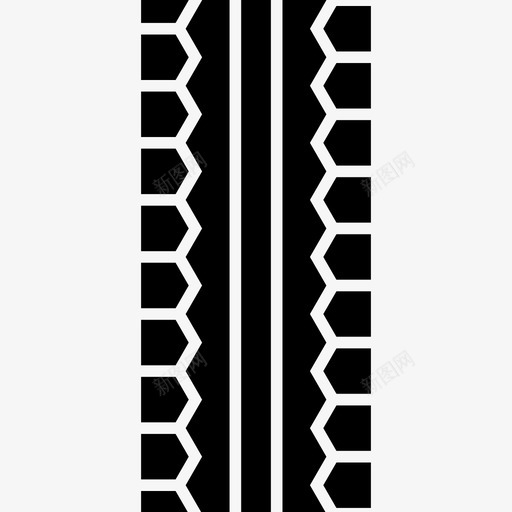 轮胎痕迹汽车痕迹图标svg_新图网 https://ixintu.com 印痕 污垢 汽车 痕迹 足迹 轮胎痕迹 运输 速度 驾驶 车辙 线