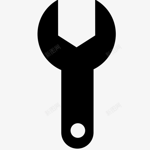 扳手制造建造图标svg_新图网 https://ixintu.com 修理 制造 工具 建造 扳手 木工