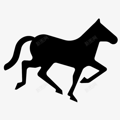 马匹图标svg_新图网 https://ixintu.com 马匹
