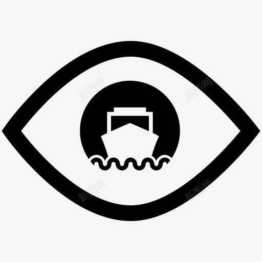 船只监视瞄准间谍图标svg_新图网 https://ixintu.com 监视 监视图标 瞄准 船只监视 船舶 视觉 违反 间谍