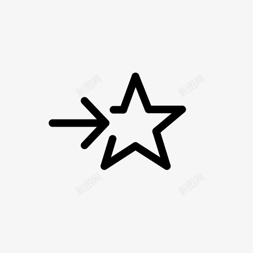 添加到收藏夹星形界面元素图标svg_新图网 https://ixintu.com 图标 按钮 操作按钮 星形 添加到收藏夹 用户界面 用户界面元素 界面元素