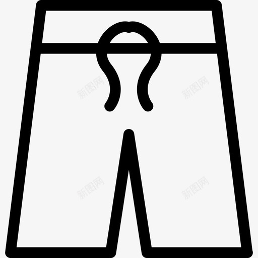 游泳短裤款式造型图标svg_新图网 https://ixintu.com 款式 泳衣 泳装 泳裤 游泳短裤 衣服和配件 造型 造型师