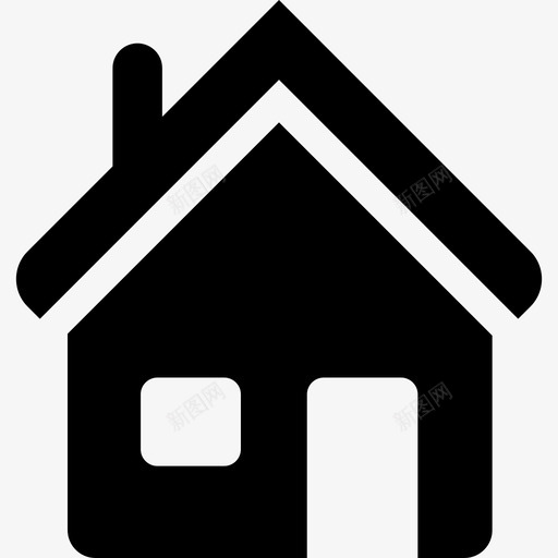 住宅房地产地点图标svg_新图网 https://ixintu.com 位置 住宅 地点 小屋 居住空间 建筑 房地产 房屋