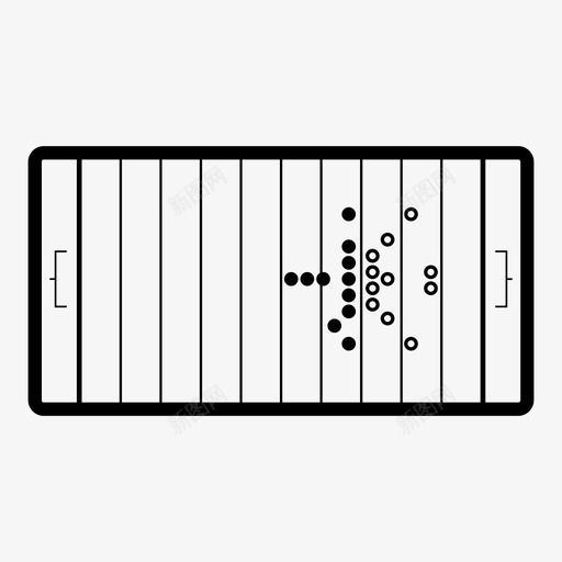 足球比赛体育战术图标svg_新图网 https://ixintu.com nfl 体育 战术 比赛 足球比赛 足球策略 进攻