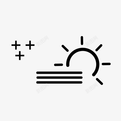 日霜和雾冰冰天气图标svg_新图网 https://ixintu.com 冰 冰天气 天气图标集1 日霜和雾 部分天气 部分结冰 部分阳光 部分雾 部分霜冻 霜冻天气