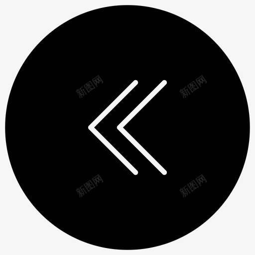 左箭头向后移动向左移动图标svg_新图网 https://ixintu.com 上一个 上一个箭头 后退 后退箭头 向右移动 向后移动 向左移动 导航 左箭头 箭头黑色圆圈