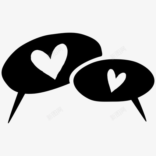 甜言蜜语婚姻已婚图标svg_新图网 https://ixintu.com 华丽 婚姻 已婚 情人节 比如 浪漫 演讲泡泡 甜言蜜语 留言