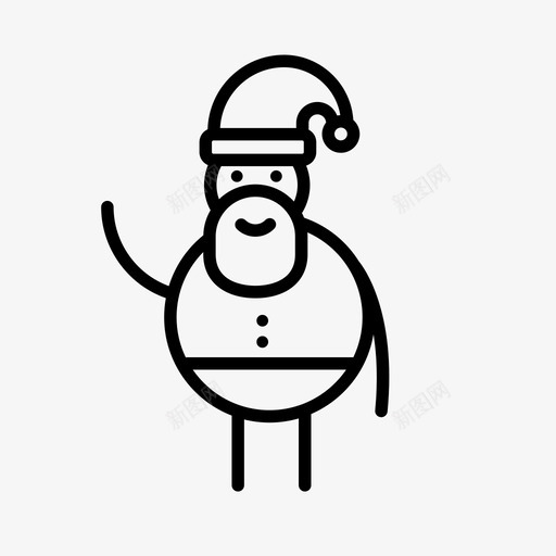 圣诞老人圣诞快乐诺埃尔图标svg_新图网 https://ixintu.com 假日 冬天 圣尼克 圣诞快乐 圣诞老人 多快乐 所以圣诞节 诺埃尔 这样的快乐