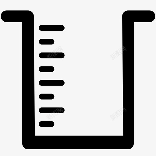 烧杯科学测量壶图标svg_新图网 https://ixintu.com 化学 测量 测量壶 烧杯 科学 科学家