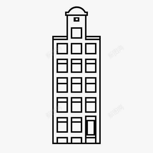 建筑城市传统图标svg_新图网 https://ixintu.com home nl 仓库 传统 城市 建筑 摩天大楼 欧洲 荷兰
